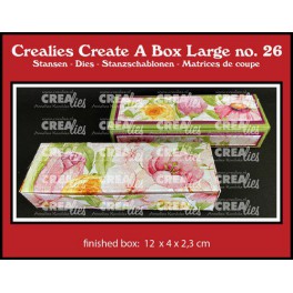 Crealies Create A Box no. 2 sechsseitige Box