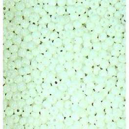 Rocailles 2,6mm opak weiß