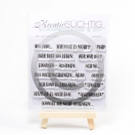 Kreativsüchtig Clearstamp Set 