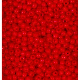 Rocailles 2,6mm opak rot