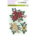 Motivstempelset "Mohnblumen, Schmetterlinge"