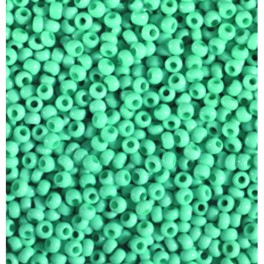 Rocailles 2,6mm opak türkis pastell