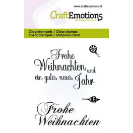 Motivstempelset "Mohnblumen, Schmetterlinge"
