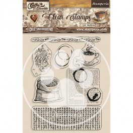 Stamperia Natural Rubber Stamp Country Crackle