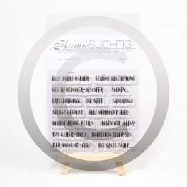 Kreativsüchtig Clearstamp Set 