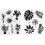 Motivstempel "Schneeflocke 1"