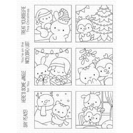 Motivstempelset "Adorable Elephants"