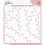 Nellies Choice Mixed Media Stencils A6 Rahmen Blumen