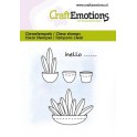 Motivstempelset "Mohnblumen, Schmetterlinge"