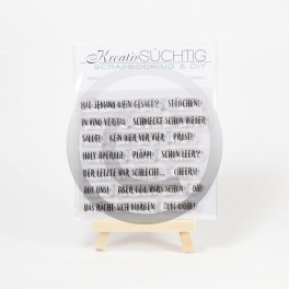 Kreativsüchtig Clearstamp Set 