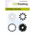 Motivstempelset "Mohnblumen, Schmetterlinge"