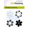 Motivstempelset "Mohnblumen, Schmetterlinge"