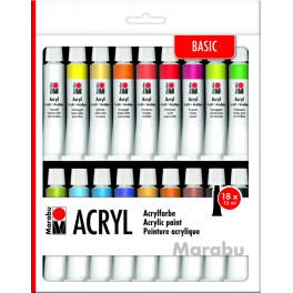 Marabu Acryl Color schwarz