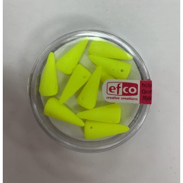 NEON Perlen 4mm gelb