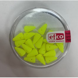NEON Perlen 4mm gelb