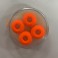 NEON Perlen 4mm gelb