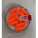 NEON Perlen 4mm gelb