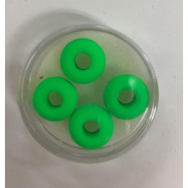 NEON Perlen 4mm gelb