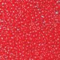 Rocailles 2,6mm transparent hellrot