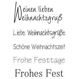 Stempelset mit Acrylblocks Geburt