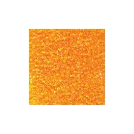 Rocailles 3,5mm transparent dunkelgelb