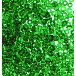 Rocailles 3,5mm transparent grün