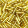 Stiftperlen kurz Silbereinzug gold