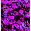 Pailletten rund gewölbt, pink