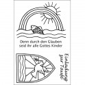 Stempelset mit Acrylblocks Geburt