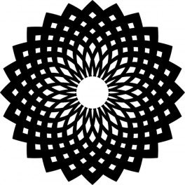 Schablonierschablone "Accent Squares"