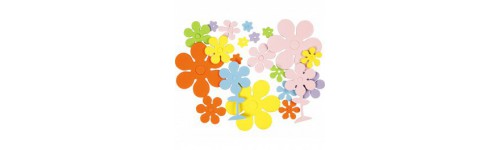 Moosgummi Teile/ Figuren